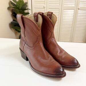 Tecovas The Penny Brown Leather Cowboy Boots 7B